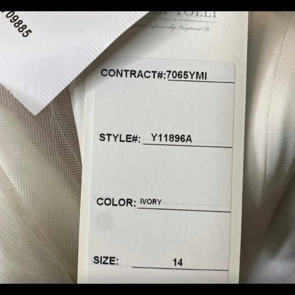 Sophia Tolli style11896 wedding dress long sleeves - Picture 6 of 7